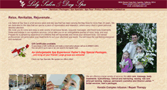 Desktop Screenshot of lilysalon.com